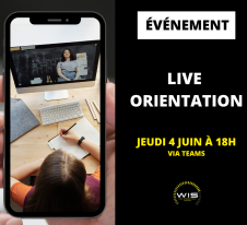 RETOUR SUR LE LIVE ORIENTATION